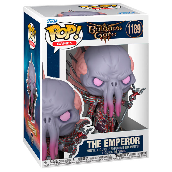 POP figure Baldur’s Gate 3 The Emperor Nerdscape