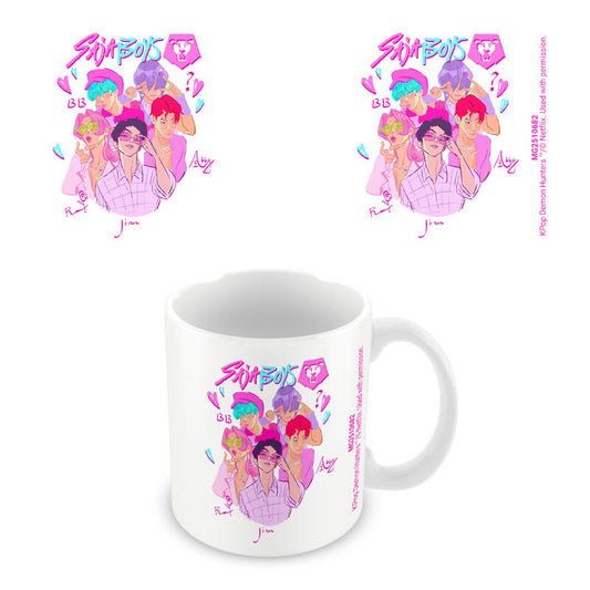 KPop Demon Hunters Saja Boys Graphic mug 325ml Nerdscape