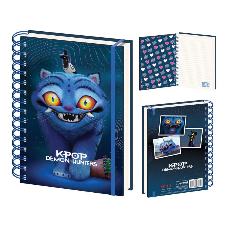 KPop Demon Hunters Derpy 3D lenticular A5 notebook Nerdscape