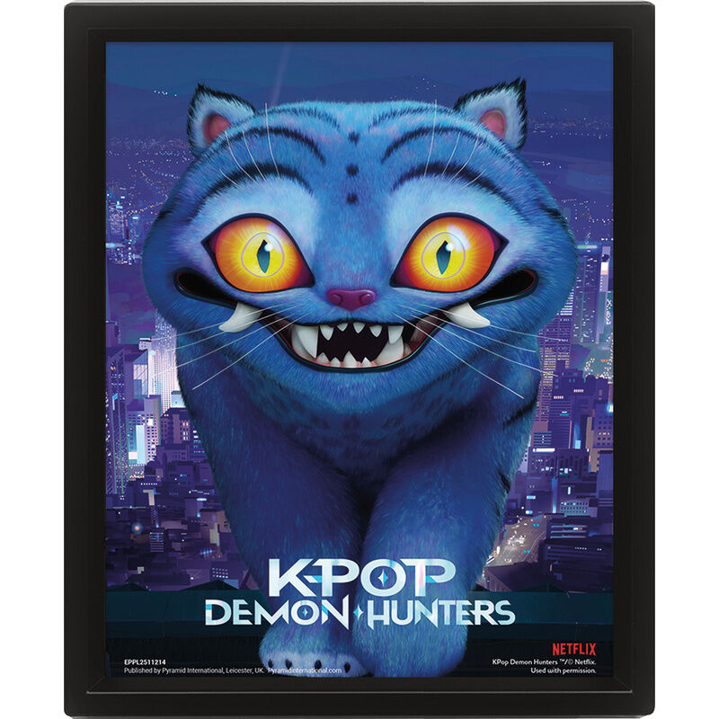 KPop Demon Hunters Derpy 3D lenticular print Nerdscape