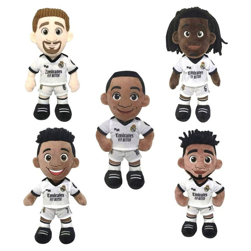 Real Madrid Player assorted plush toy 25cm Nerdscape