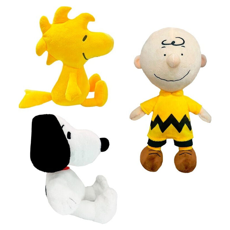 Peanuts Snoopy and Friends assorted plush toy 22cm Nerdscape