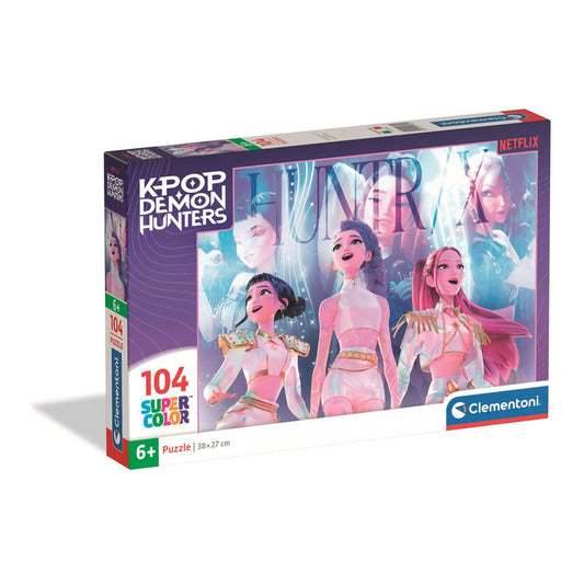Funko Pop! Demon Hunters Puzzle 104 - Figura da Collezione Vinyl