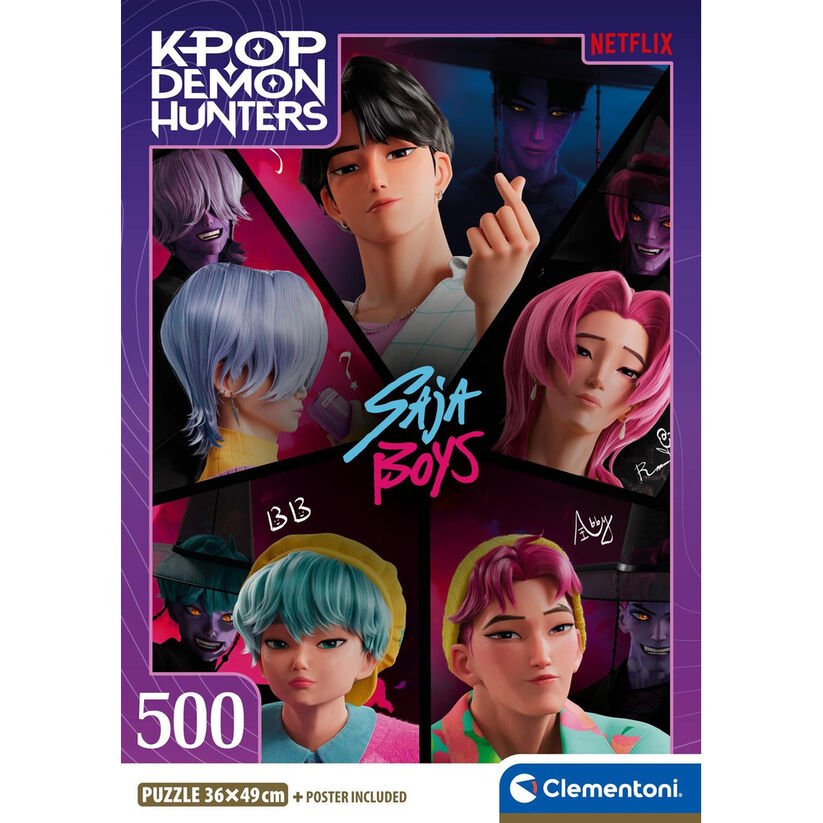Funko Pop! Demon Hunters Puzzle - Figura da Collezione Vinyl Nerdscape