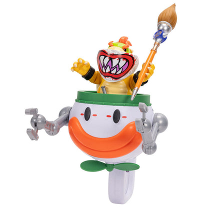 Super Mario Bros - Super Mario Galaxy Movie Bowser Jr. Clown Car figure Nerdscape