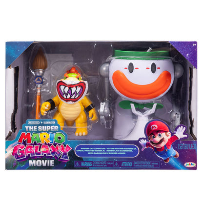Super Mario Bros - Super Mario Galaxy Movie Bowser Jr. Clown Car figure Nerdscape