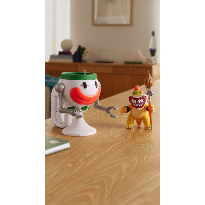 Super Mario Bros - Super Mario Galaxy Movie Bowser Jr. Clown Car figure Nerdscape