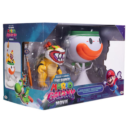 Super Mario Bros - Super Mario Galaxy Movie Bowser Jr. Clown Car figure Nerdscape