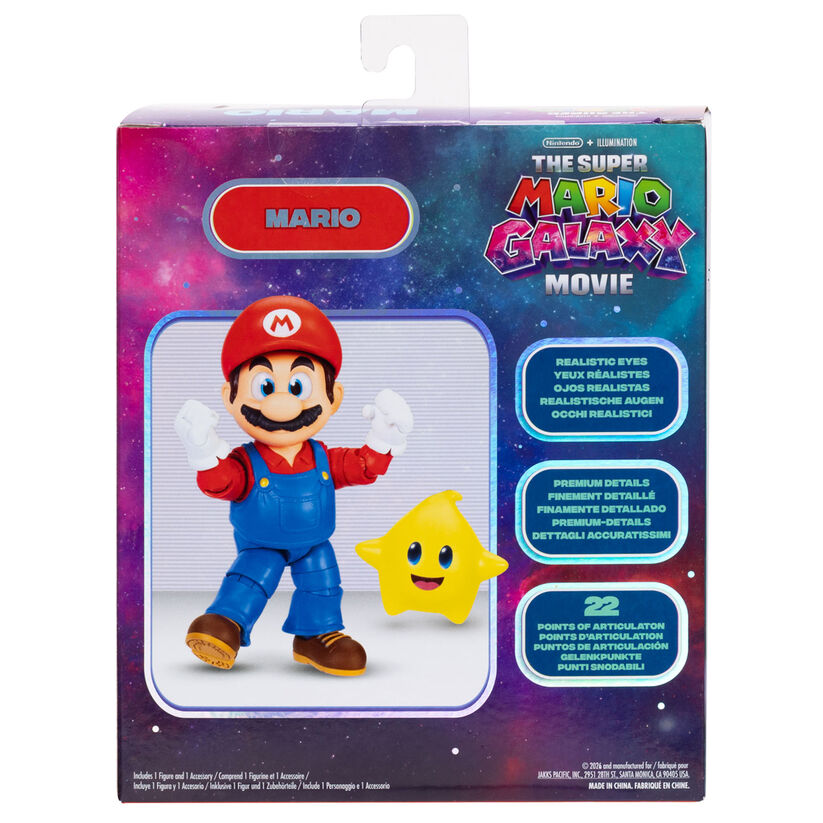 Super Mario Bros Figura da Collezione Super Mario Galaxy - Nerdscape Nerdscape