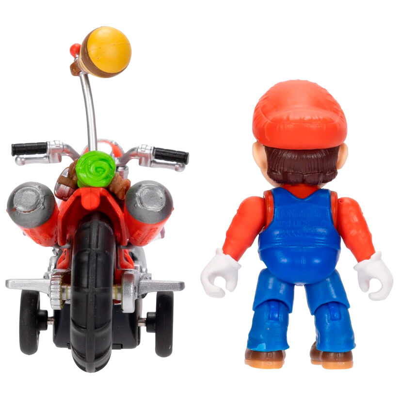 Super Mario Bros - Super Mario Galaxy Movie Figure + vehicle Nerdscape