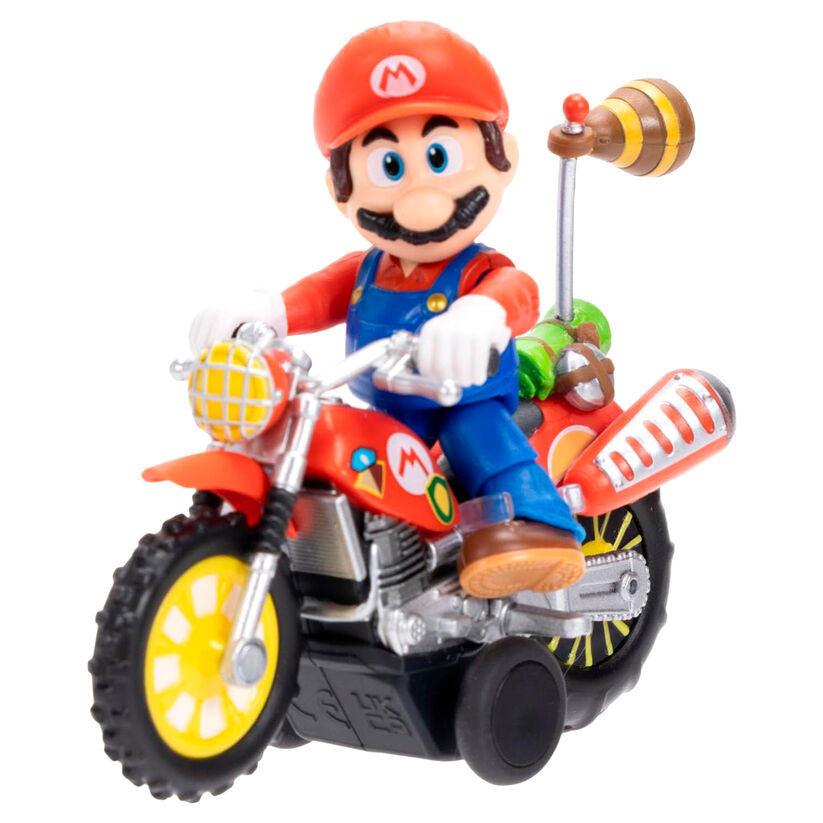 Super Mario Bros - Super Mario Galaxy Movie Figure + vehicle Nerdscape