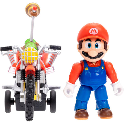 Super Mario Bros - Super Mario Galaxy Movie Figure + vehicle Nerdscape
