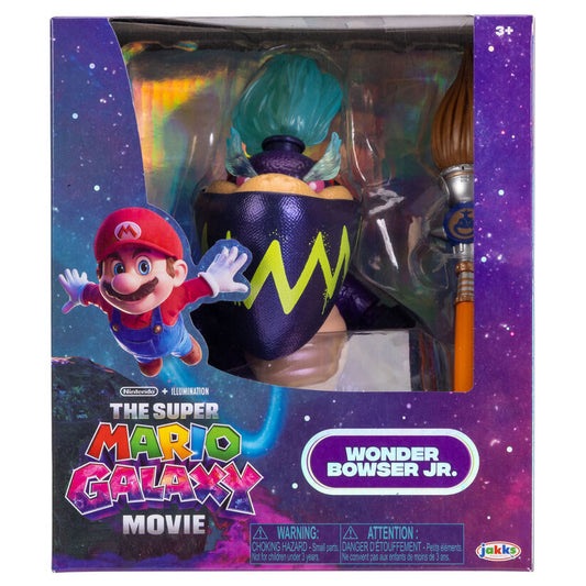 Super Mario Bros - Super Mario Galaxy Movie Wonder Bowser JR Premium figure 13cm Nerdscape