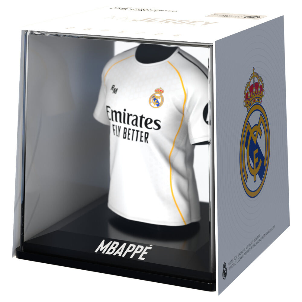 Real Madrid Mbappe mini t-shirt figure Nerdscape
