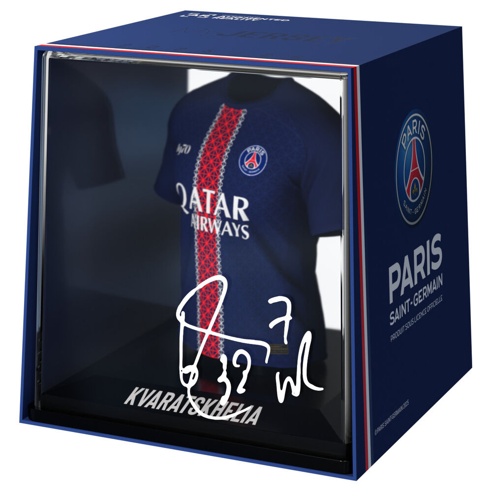 PSG Kvaratskhelia mini t-shirt figure Nerdscape