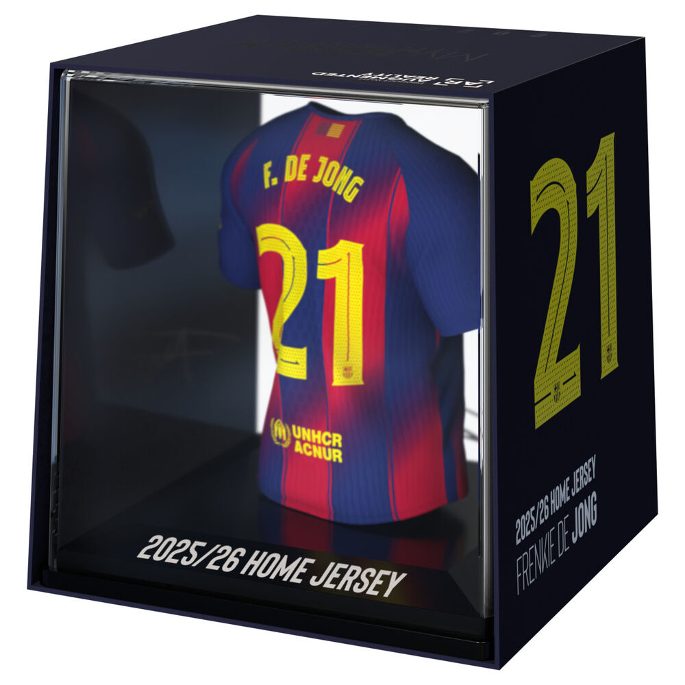 FC Barcelona Frenkie de Jong mini t-shirt figure Nerdscape