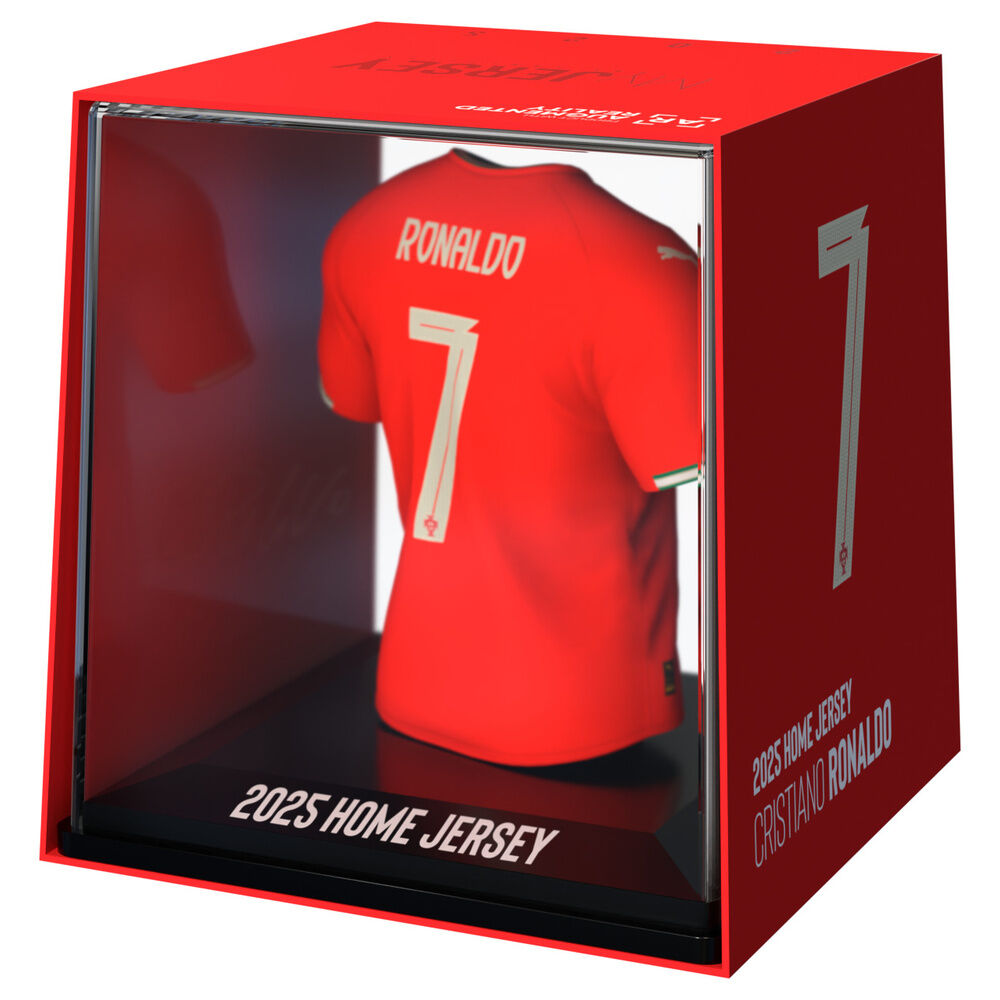 Funko Pop! Cristiano Ronaldo Portugal Mini T-Shirt - Figura da Collezione Vinyl Figure - Nerdscape
