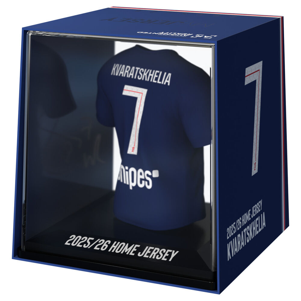 PSG Kvaratskhelia mini t-shirt figure Nerdscape