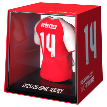 Arsenal Viktor Gyökeres mini t-shirt figure