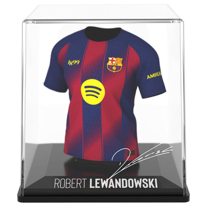 FC Barcelona Lewandowski mini t-shirt figure