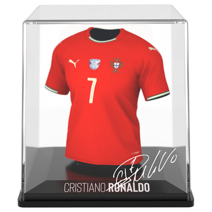 Funko Pop! Cristiano Ronaldo Portugal Mini T-Shirt - Figura da Collezione Vinyl Figure - Nerdscape