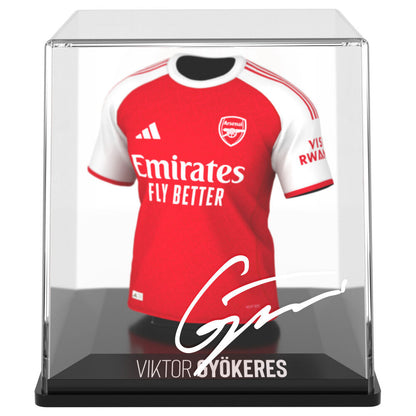 Arsenal Viktor Gyökeres mini t-shirt figure