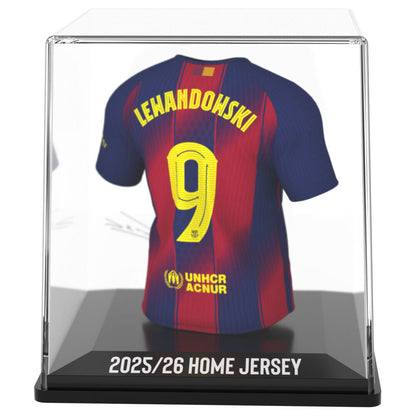 FC Barcelona Lewandowski mini t-shirt figure