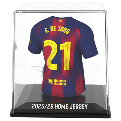 FC Barcelona Frenkie de Jong mini t-shirt figure Nerdscape