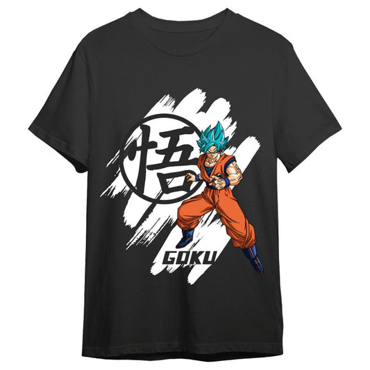 Dragon Ball Super Goku Super Saiyan Blue adult t-shirt Nerdscape