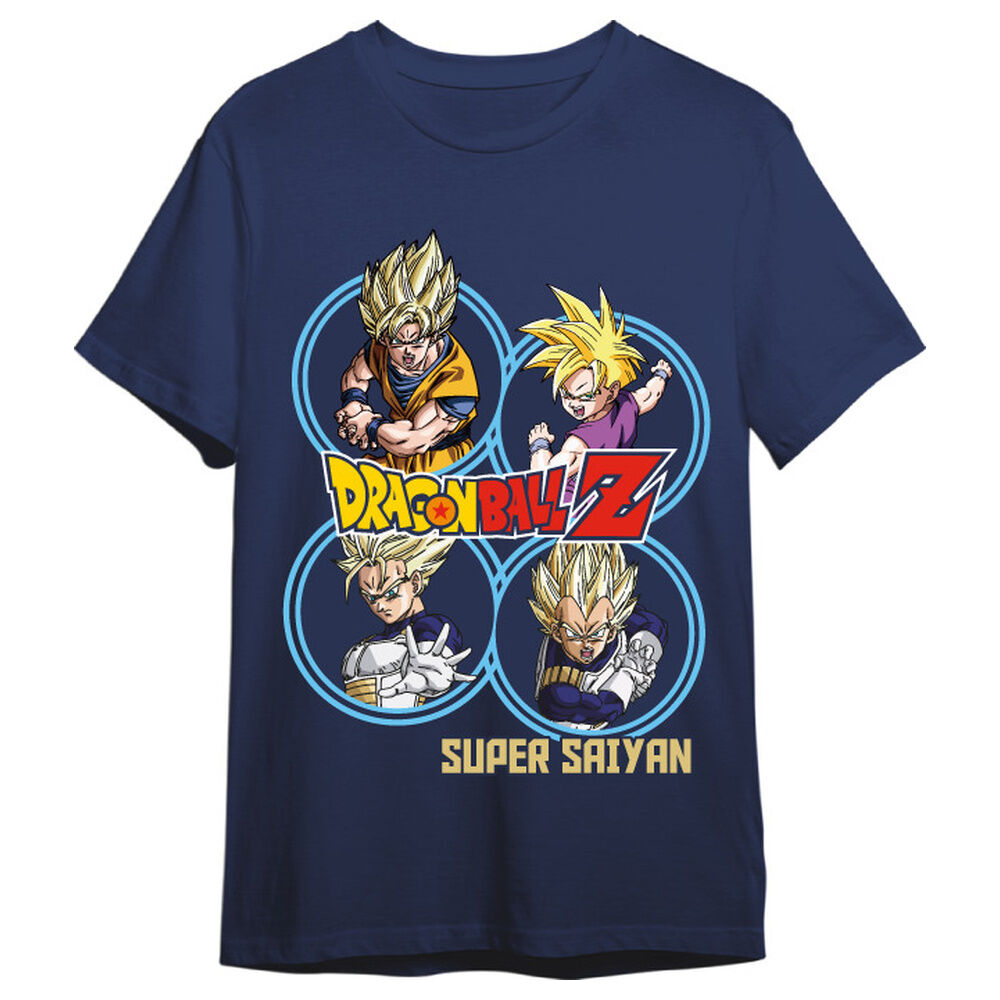 Dragon Ball Z Super Saiyans adult t-shirt Nerdscape