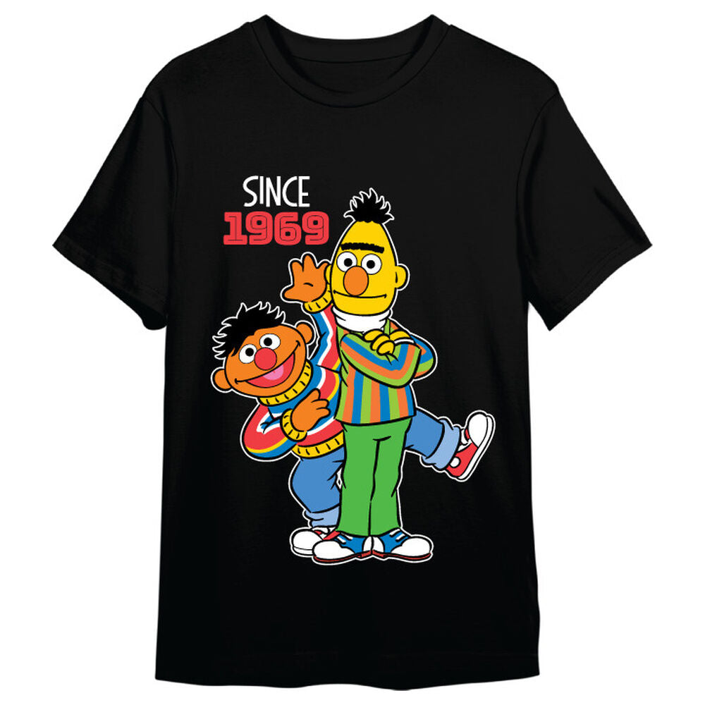 Sesame Street Ernie & Bert 1969 adult t-shirt Nerdscape