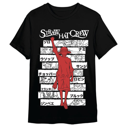 One Piece Monkey D. Luffy Straw Hat Crew adult t-shirt Nerdscape