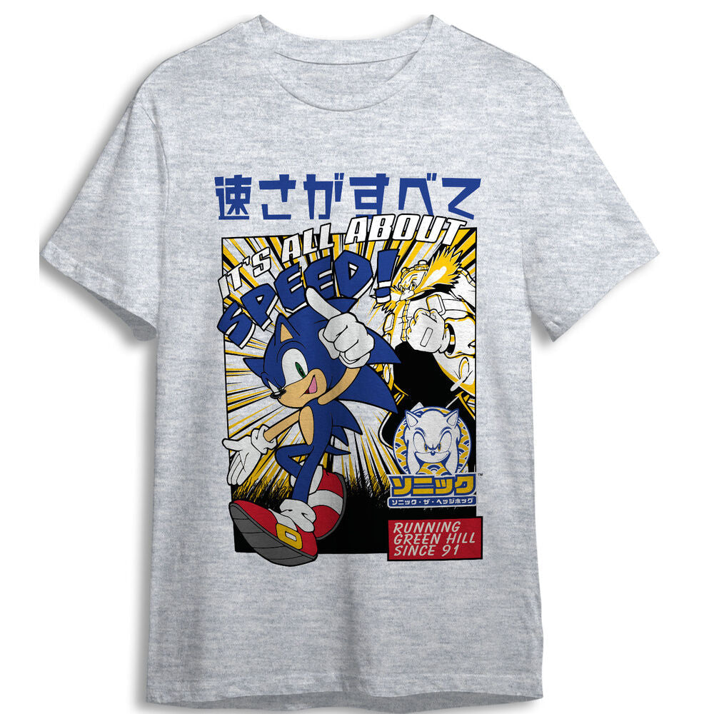 Sonic the Hedgehog adult t-shirt Nerdscape