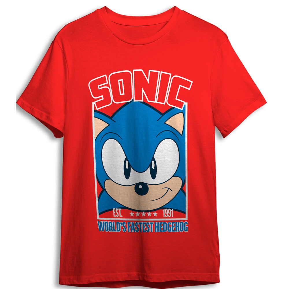 Sonic the Hedgehog Fastest adult t-shirt Nerdscape