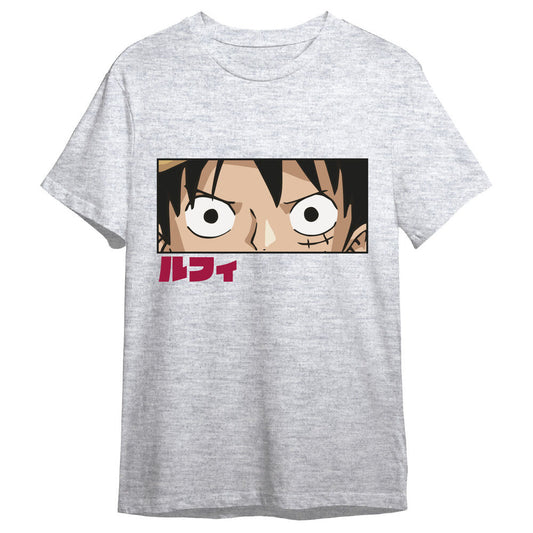 One Piece Monkey D. Luffy Eyes adult t-shirt Nerdscape