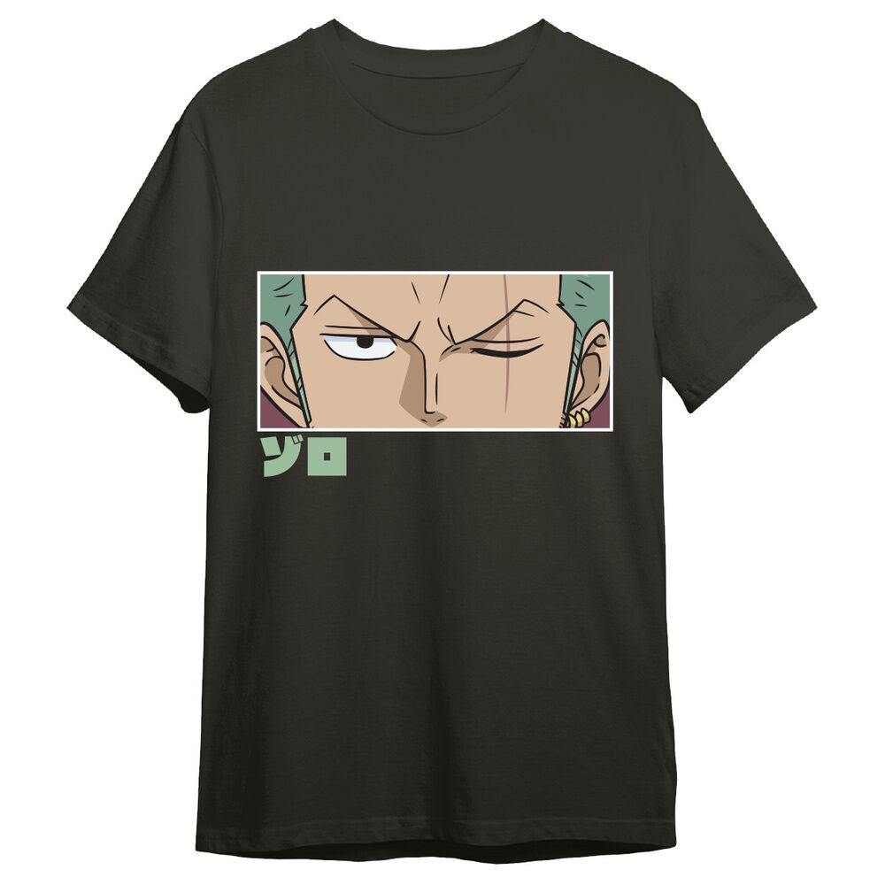 One Piece Roronoa Zoro Eyes adult t-shirt Nerdscape