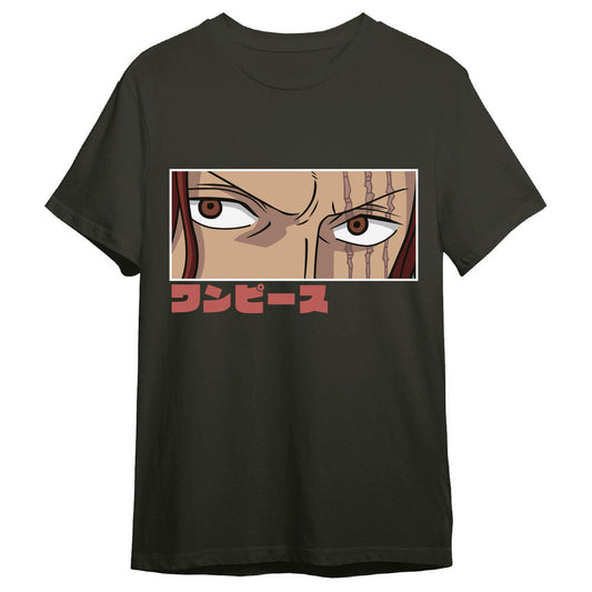 One Piece Shanks Eyes adult t-shirt Nerdscape