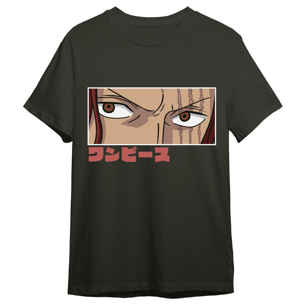 One Piece Shanks Eyes adult t-shirt Nerdscape