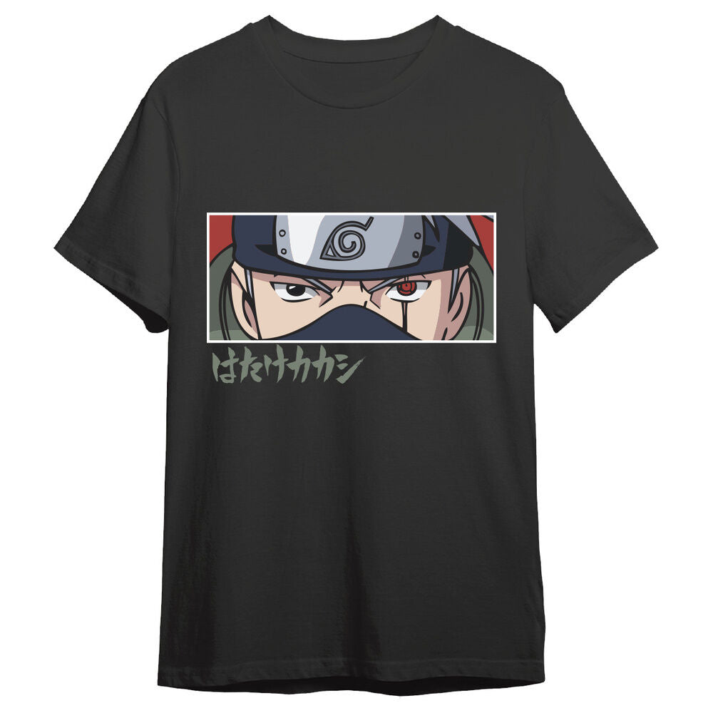 Naruto Shippuden Kakashi Eyes adult t-shirt Nerdscape