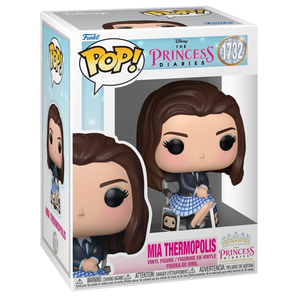 Figura POP Premium Disney The Princess Diaries Mia Thermopolis Transformation Nerdscape