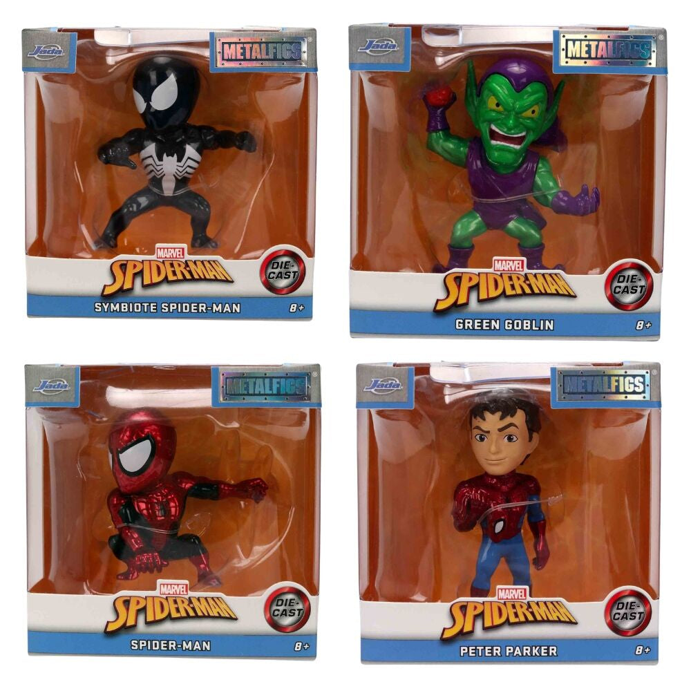 Marvel Spiderman assorted metalfigs figure 7cm Nerdscape