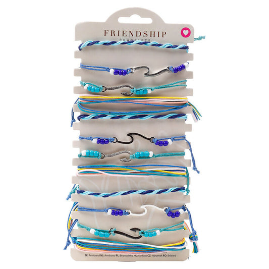 Boho blue waves assorted bracelet Nerdscape