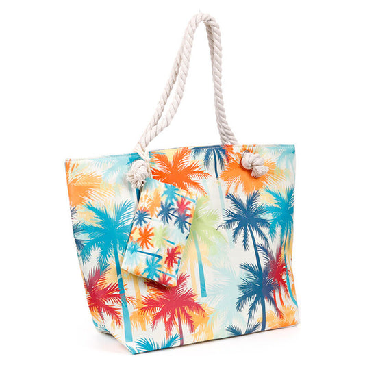 Palm trees beach bag Nerdscape