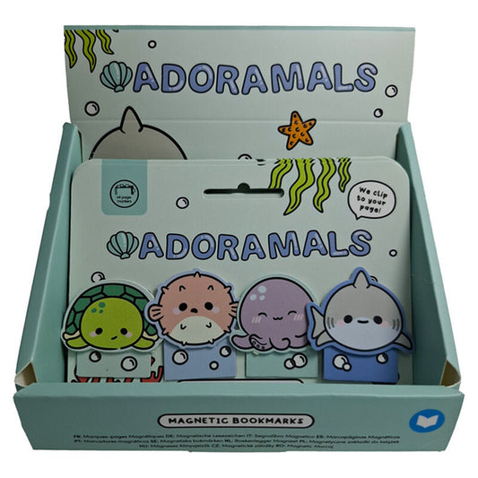 Adoramals adorable animals magnetic bookmark set Nerdscape