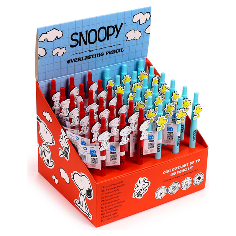 Peanuts Snoopy & Woodstock assorted everlasting pencil Nerdscape