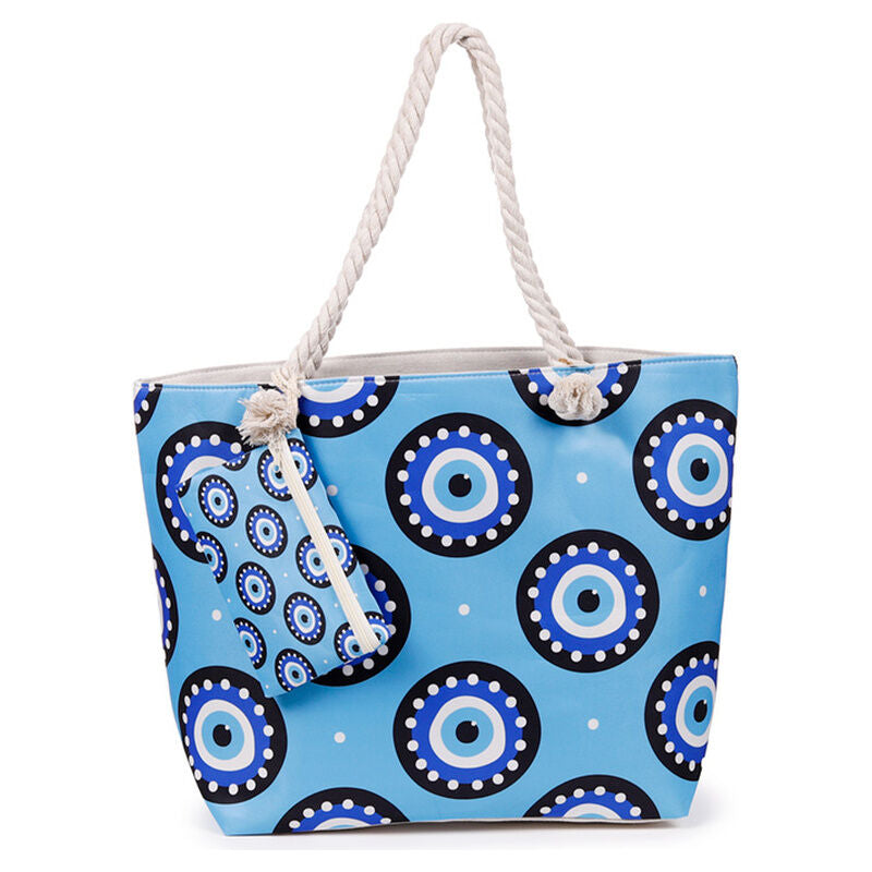 Turkish eye beach bag Nerdscape