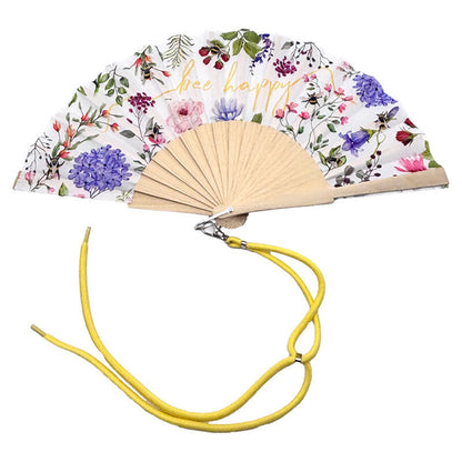 Bees and Nectar assorted fan