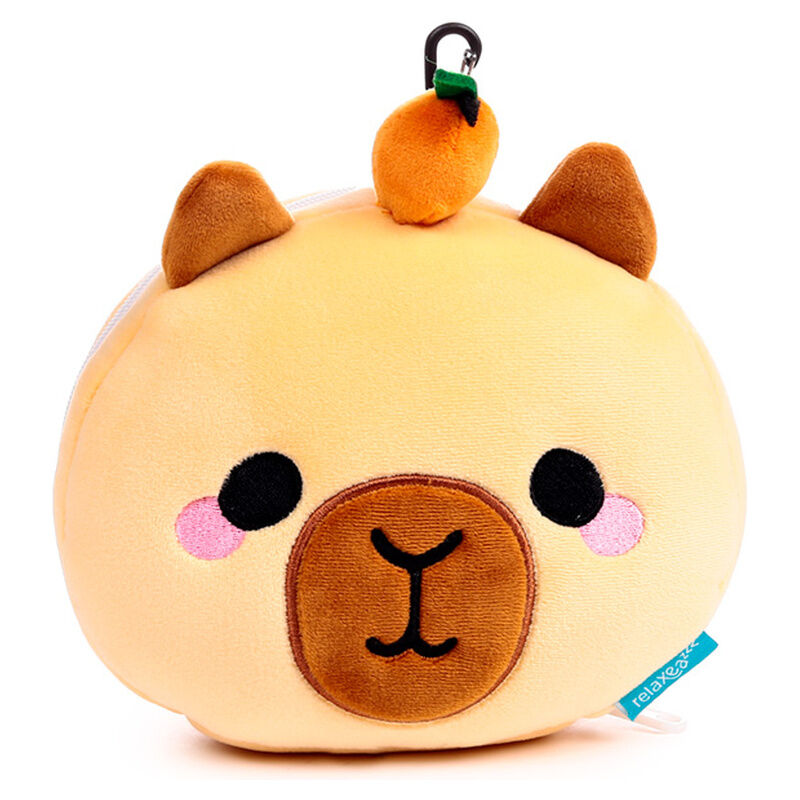Capibara Duke Relaxeazzz travel pillow eye mask Nerdscape