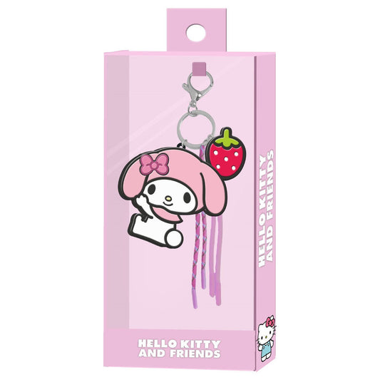 Hello Kitty My Melody charm keychain
