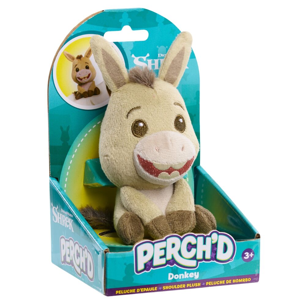 Shrek - Shrek and Donkey assorted plush toy shoulder 9cm Nerdscape